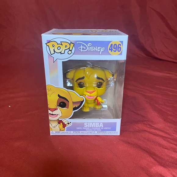 The lion king funko pop set (simba and nala) numbers 496 and 497 - Picture 6 of 6